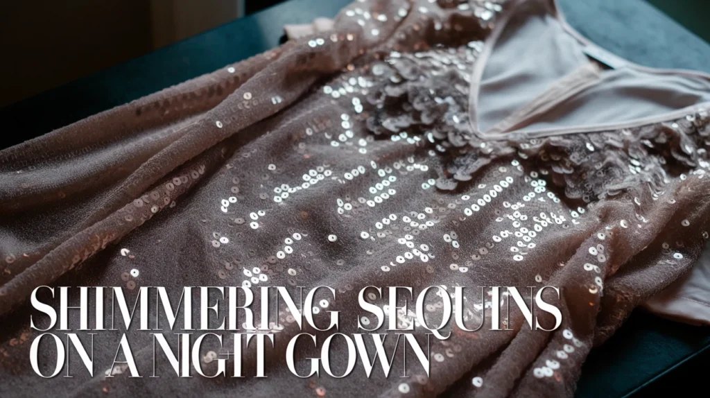 Shimmering as Sequins on a Night Gown