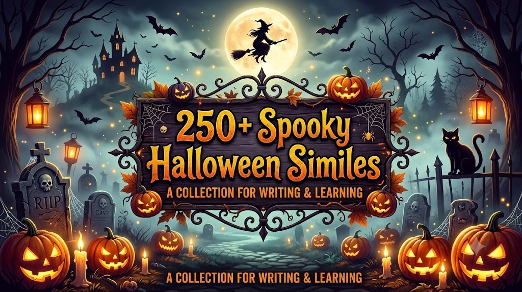 Spooky Halloween Similes
