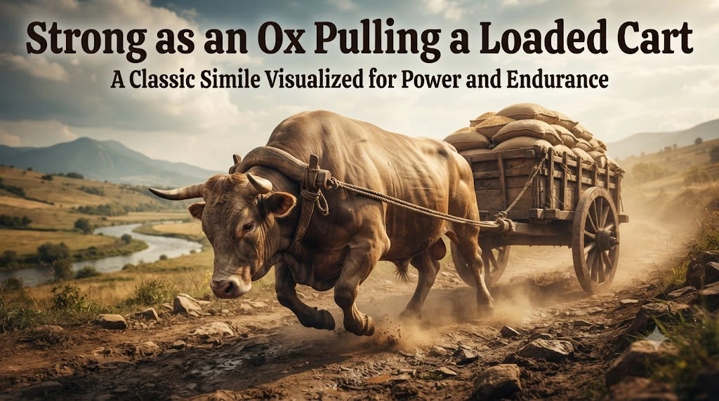 Strong as an Ox Pulling a Loaded Cart