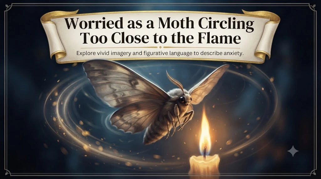 Worried as a Moth Circling Too Close to the Flame